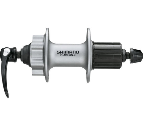 Hinterradnabe SHIMANO Hinterradnabe FH-M525 6-Loch 36 Loch 135 mm Silber