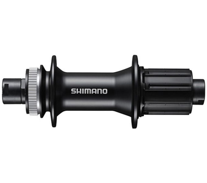 Hinterradnabe SHIMANO Hinterradnabe FH-MT400 Center-Lock 32 Loch 142x12 mm Schwarz