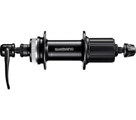 Hinterradnabe SHIMANO Hinterradnabe FH-TX505 Center-Lock 36 Loch 135 mm Schwarz