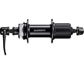Hinterradnabe SHIMANO Hinterradnabe FH-TX505 Center-Lock 36 Loch 135 mm Schwarz