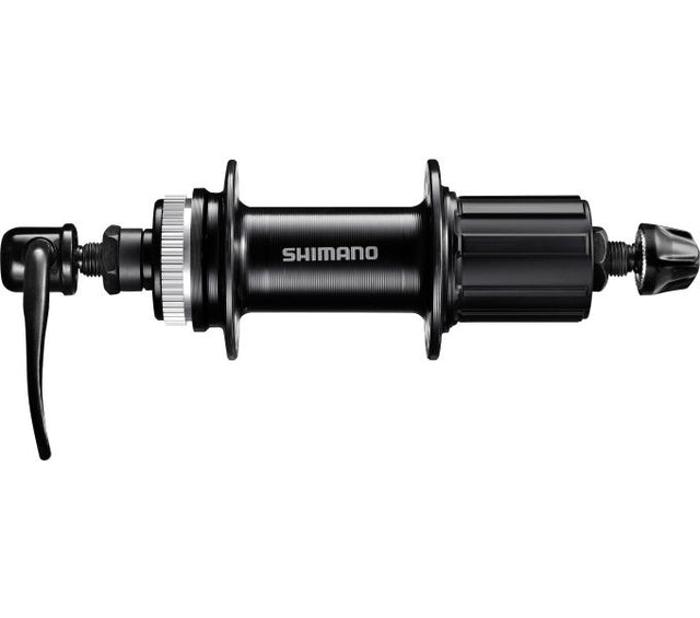 Hinterradnabe SHIMANO Hinterradnabe FH-TX505 Center-Lock 36 Loch 135 mm Schwarz