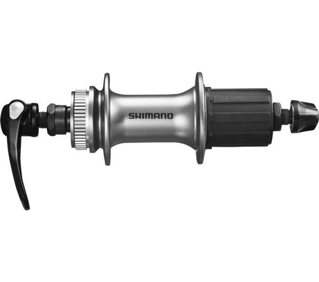 Shimano Hinterradnabe FH-M4050 Center-Lock 32 Loch 135 mm Silber