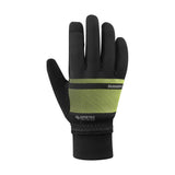 Unisex Shimano Infinium Primaloft Gloves neongelb
