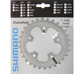Kettenblatt SHIMANO Kettenblatt 105 FC-5703 30 Zähne Silber