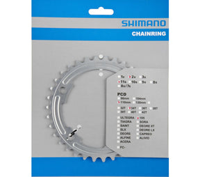 Kettenblatt SHIMANO Kettenblatt 105 FC-5800 34 Zähne Silber
