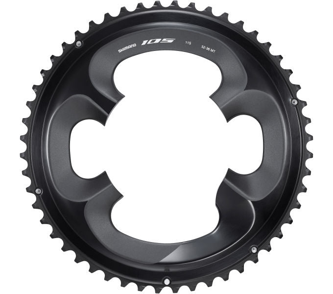 Kettenblatt SHIMANO Kettenblatt 105 FC-R7000 52 Zähne Schwarz