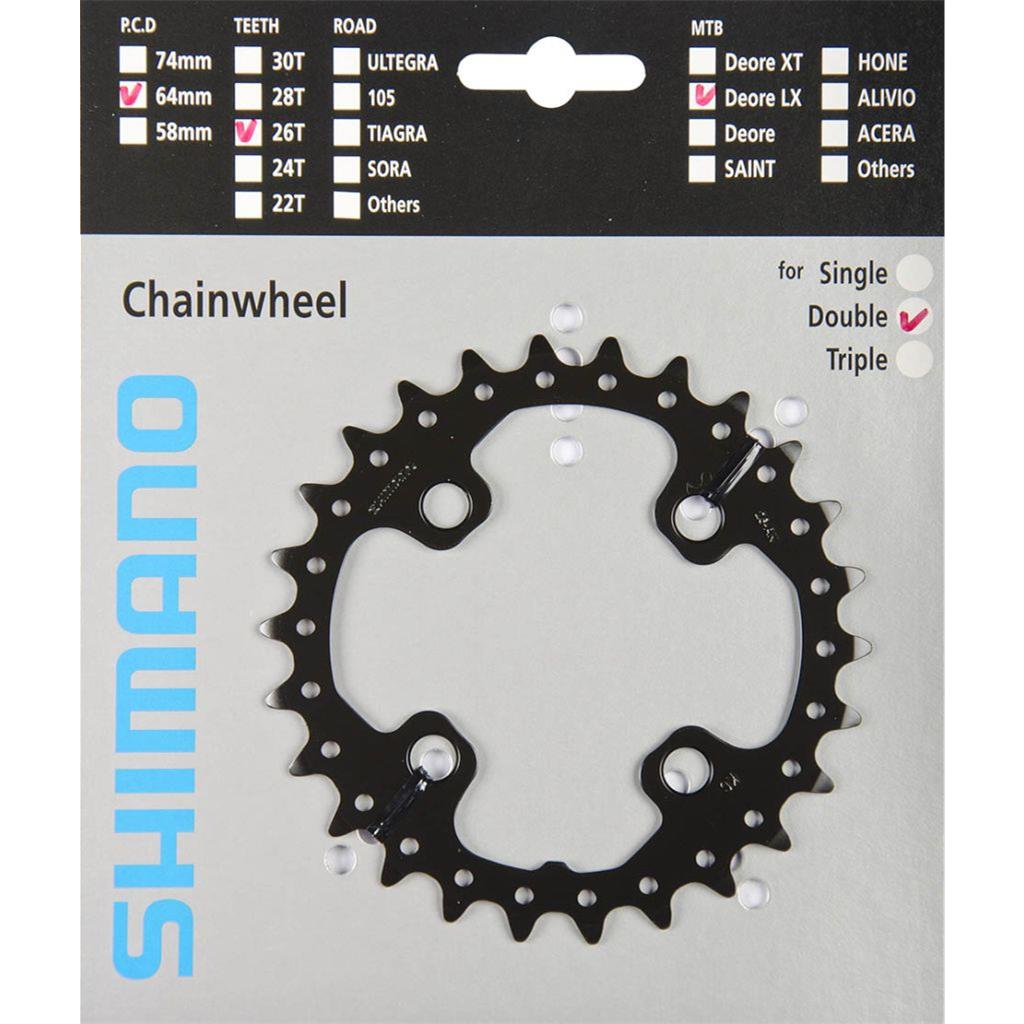 Kettenblätter Shimano Kettenblatt 26Z Slx Fcm675