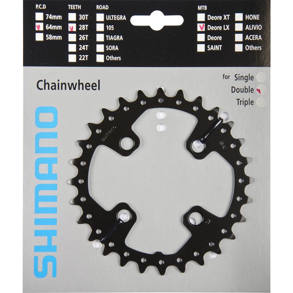 Kettenblätter Shimano Kettenblatt 28Z Slx Fcm675