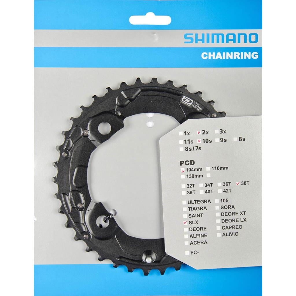 Kettenblätter Shimano Kettenblatt 38Z Slx Fcm675-Ak