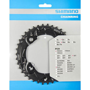 Kettenblätter Shimano Kettenblatt 38Z Slx Fcm675-Am