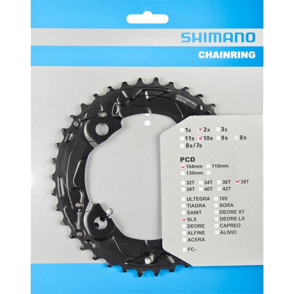 Kettenblätter Shimano Kettenblatt 38Z Slx Fcm675-Am