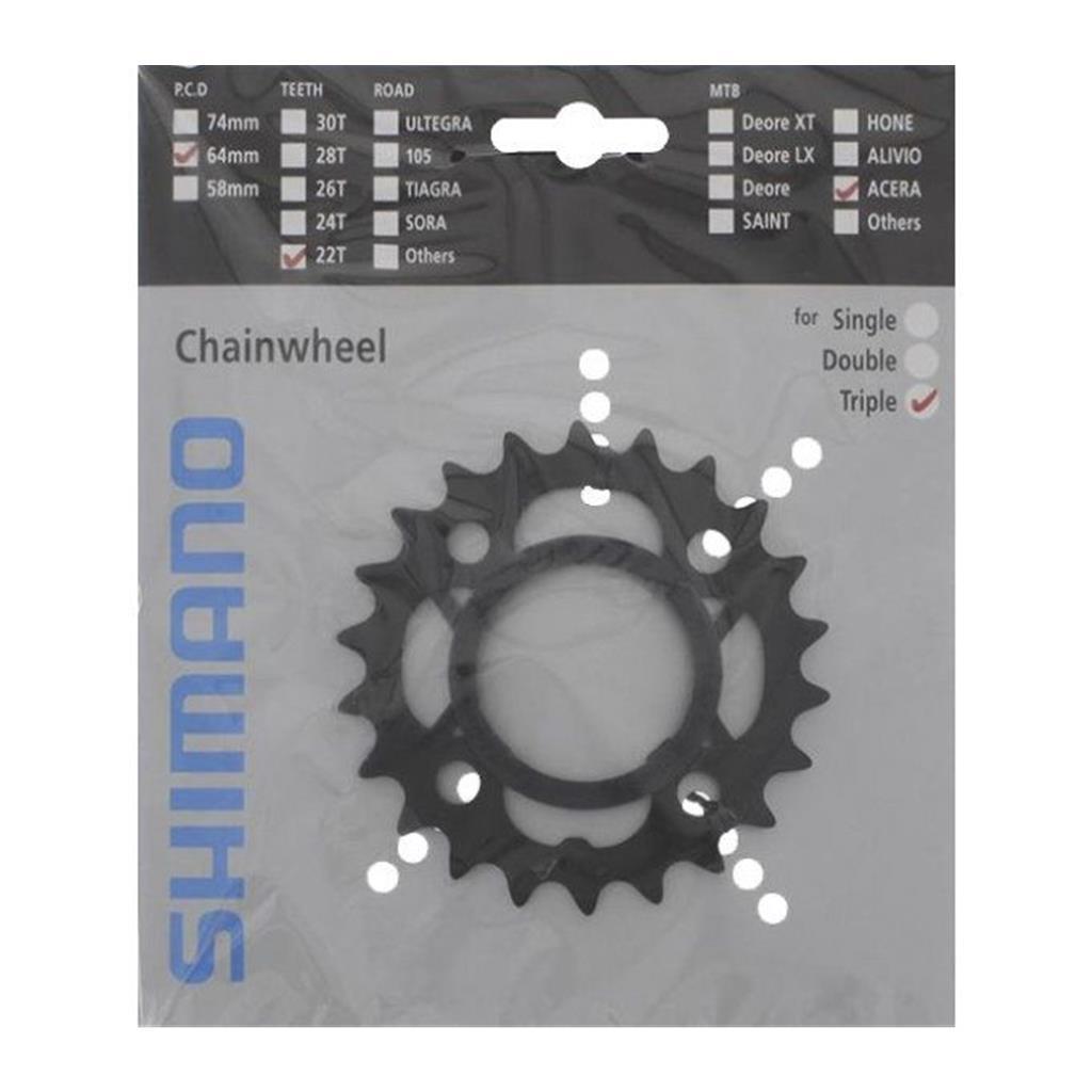 Kettenblätter Shimano Kettenblatt 42Z  Schwarz  Acer