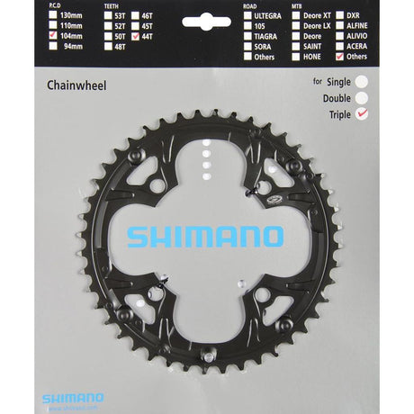 Kettenblätter Shimano Kettenblatt 44Z Fcm440 Schw