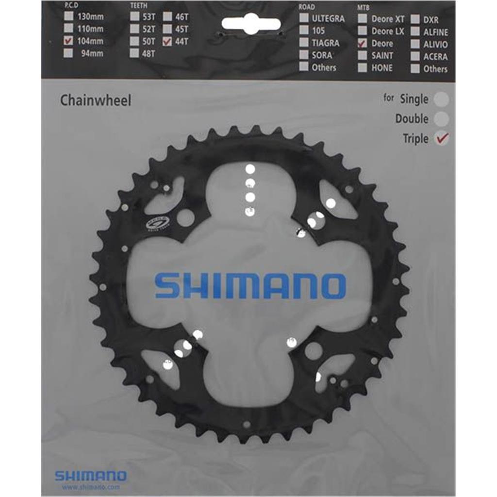 Kettenblätter Shimano Kettenblatt 44Z M590-1 fCg Si