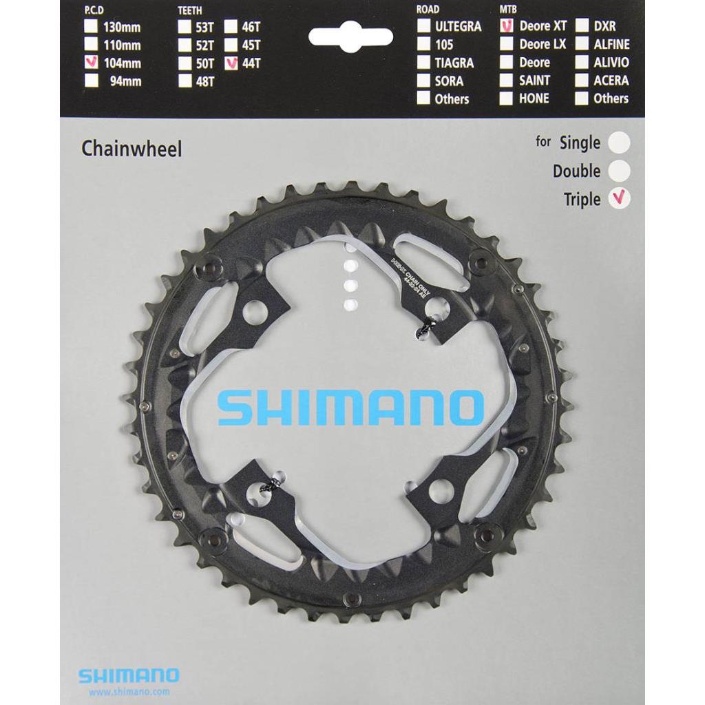 Kettenblätter Shimano Kettenblatt 44Z XT Fct781 fCg