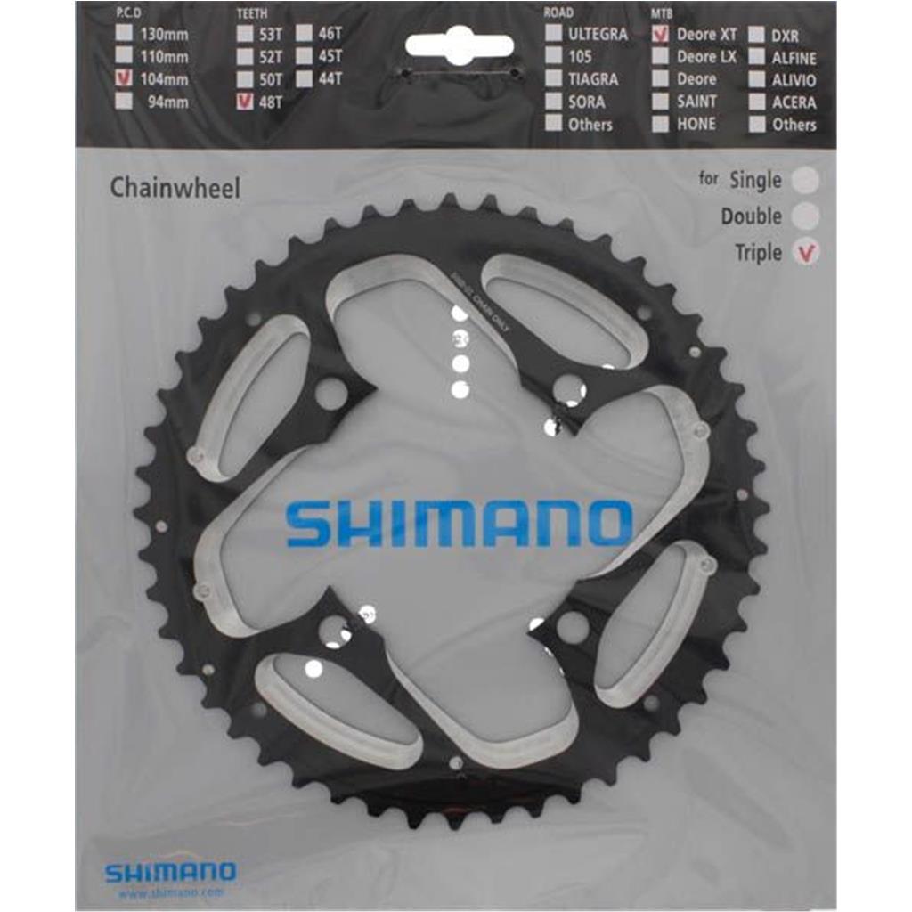 Kettenblätter Shimano Kettenblatt 48Z Fct780