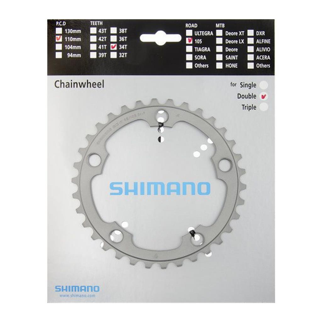 Kettenblätter Shimano Kettenblatt 50Z5750 CoSilber