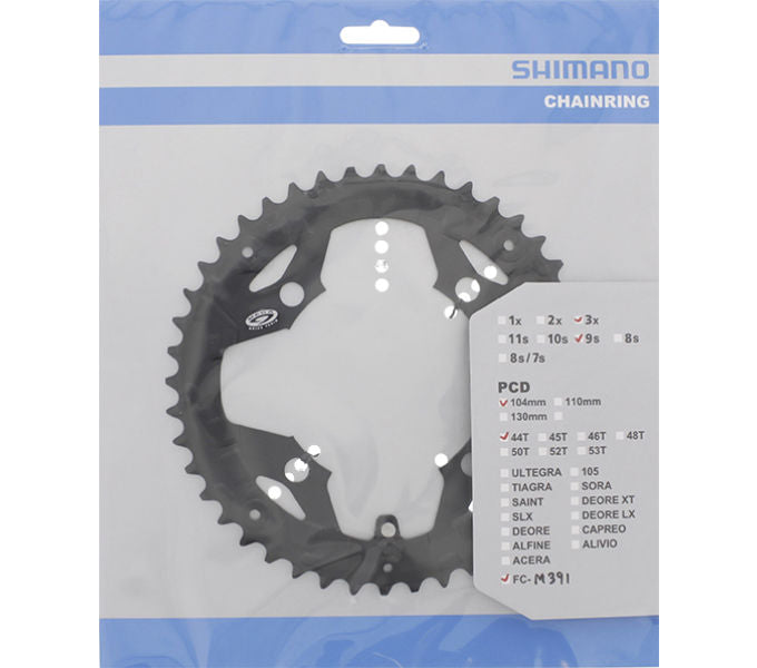 Kettenblatt SHIMANO Kettenblatt ACERA FC-M391 44 Zähne