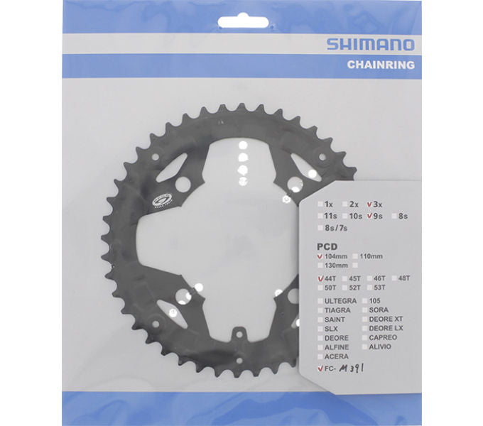 Kettenblatt SHIMANO Kettenblatt ACERA FC-M391 44 Zähne für KSR