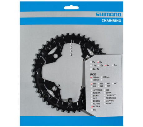 Kettenblatt SHIMANO Kettenblatt ACERA FC-T3010 44 Zähne