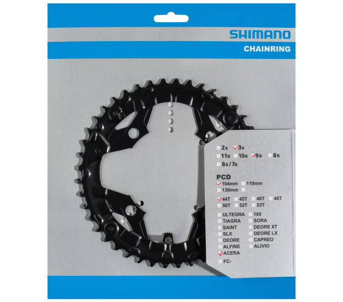 Kettenblatt SHIMANO Kettenblatt ACERA FC-T3010 44 Zähne