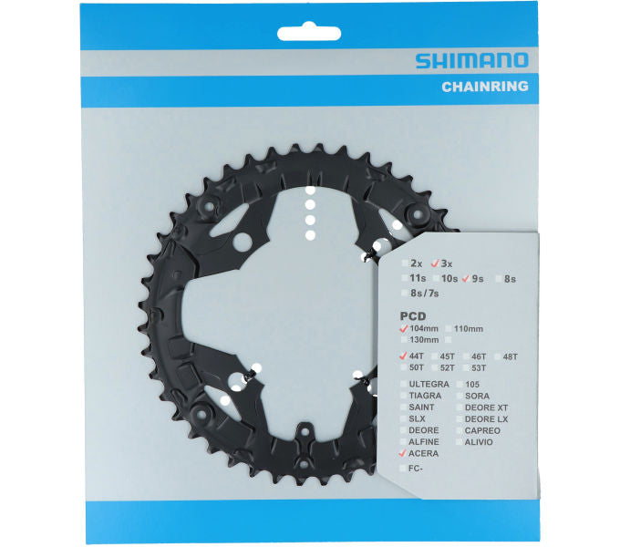 Kettenblatt SHIMANO Kettenblatt ACERA FC-T3010 44 Zähne für KSR