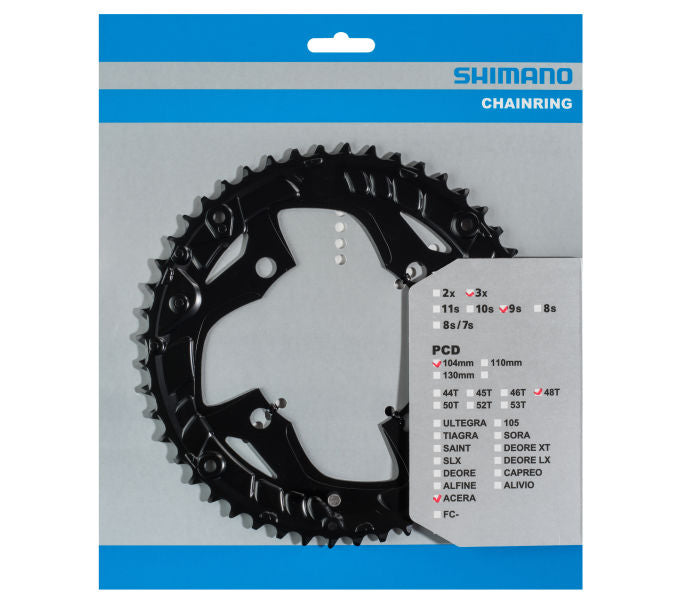 Kettenblatt SHIMANO Kettenblatt ACERA FC-T3010 48 Zähne