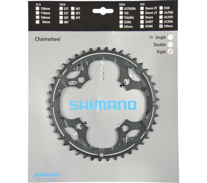 Kettenblatt SHIMANO Kettenblatt ALIVIO FC-M430 FC-M431 44 Zähne