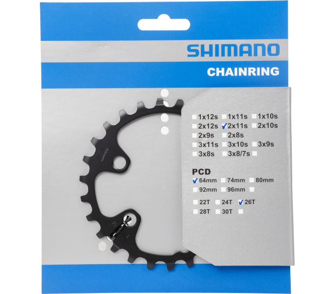 Kettenblatt SHIMANO Kettenblatt DEORE FC-M5100 26 Zähne