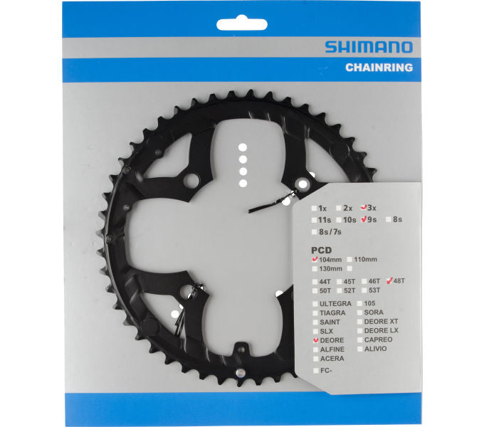 Kettenblatt SHIMANO Kettenblatt DEORE FC-M530 FC-M531 48 Zähne