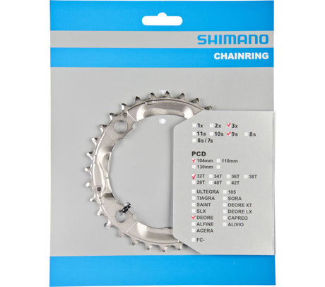 Kettenblatt SHIMANO Kettenblatt DEORE FC-M531 FC-M532 FC-M533 FC-M542 32 Zähne