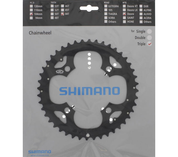 Kettenblatt SHIMANO Kettenblatt DEORE FC-M531 FC-M532 FC-M533 FC-M542 44 Zähne