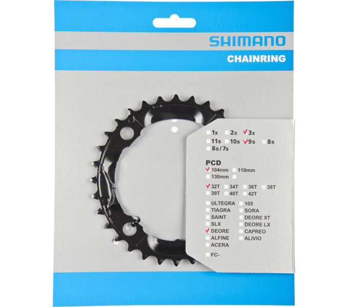 Kettenblatt SHIMANO Kettenblatt DEORE FC-M590 FC-M591 32 Zähne