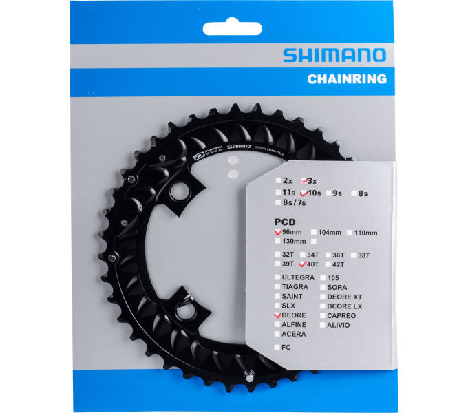 Kettenblatt SHIMANO Kettenblatt DEORE FC-M6000-3 40 Zähne