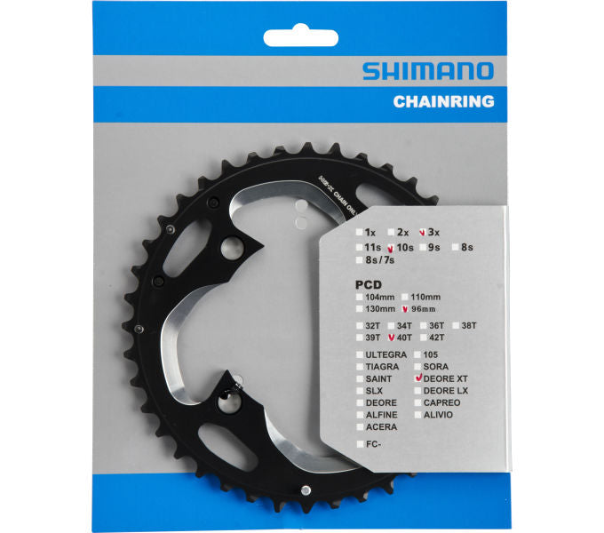 Kettenblatt SHIMANO Kettenblatt DEORE FC-M782 40 Zähne