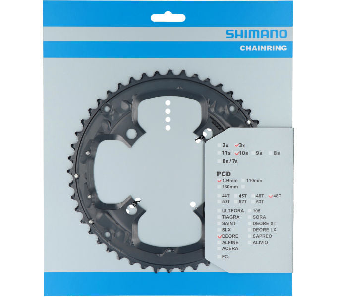 Kettenblatt SHIMANO Kettenblatt DEORE FC-T6010 48 Zähne