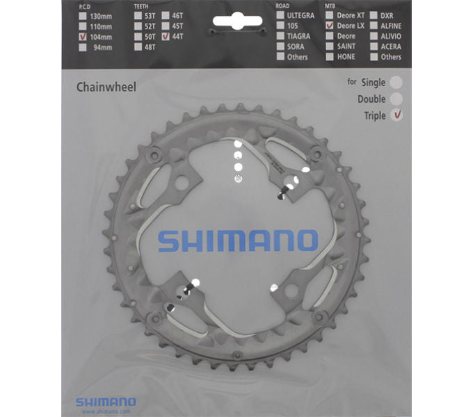 Kettenblatt SHIMANO Kettenblatt DEORE LX FC-T671 44 Zähne