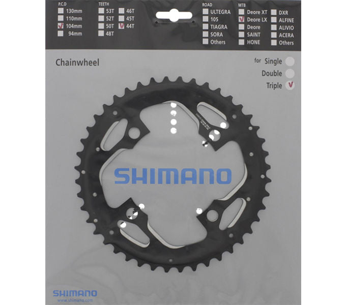 Kettenblatt SHIMANO Kettenblatt DEORE LX FC-T671 44 Zähne