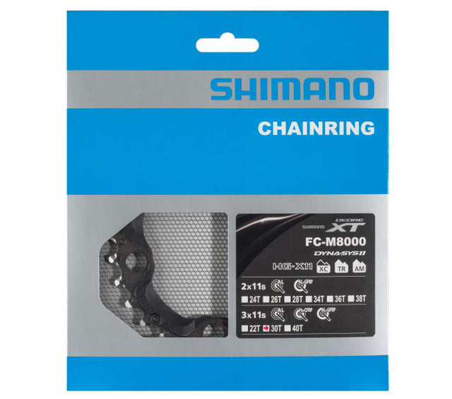 Kettenblatt SHIMANO Kettenblatt DEORE XT FC-M8000 30 Zähne