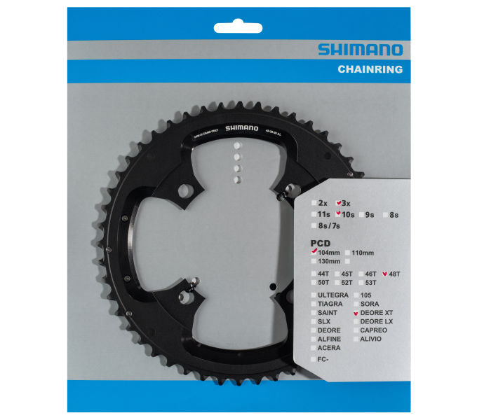 Kettenblatt SHIMANO Kettenblatt DEORE XT FC-T780 FC-T781 48 Zähne