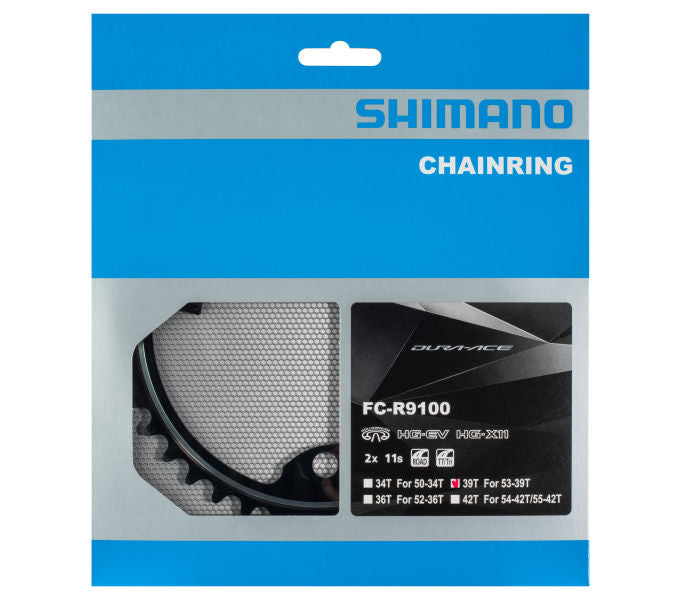 Kettenblatt SHIMANO Kettenblatt DURA-ACE FC-R9100 39 Zähne