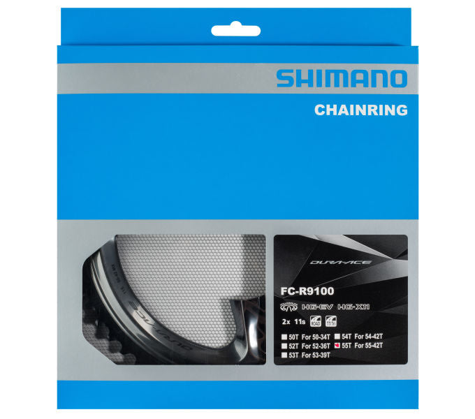 Kettenblatt SHIMANO Kettenblatt DURA-ACE FC-R9100 55 Zähne