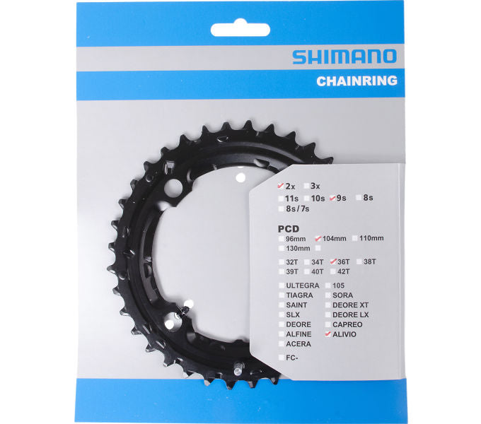 Kettenblatt SHIMANO Kettenblatt FC-M4000 FC-M4050 36 Zähne (AC)