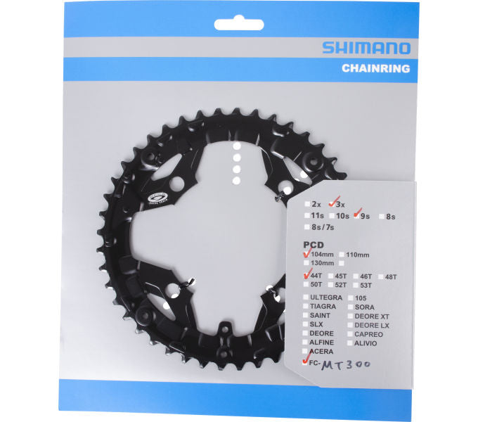 Kettenblatt SHIMANO Kettenblatt FC-MT300 44 Zähne für KSR