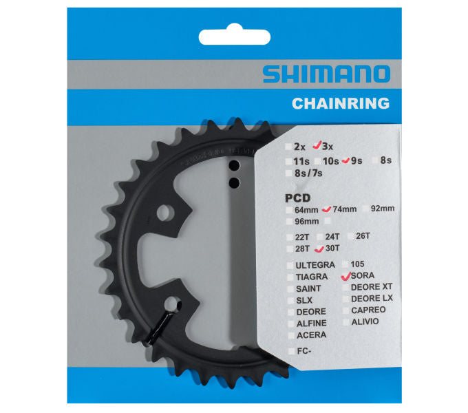 Kettenblatt SHIMANO Kettenblatt FC-R3030 30 Zähne Schwarz