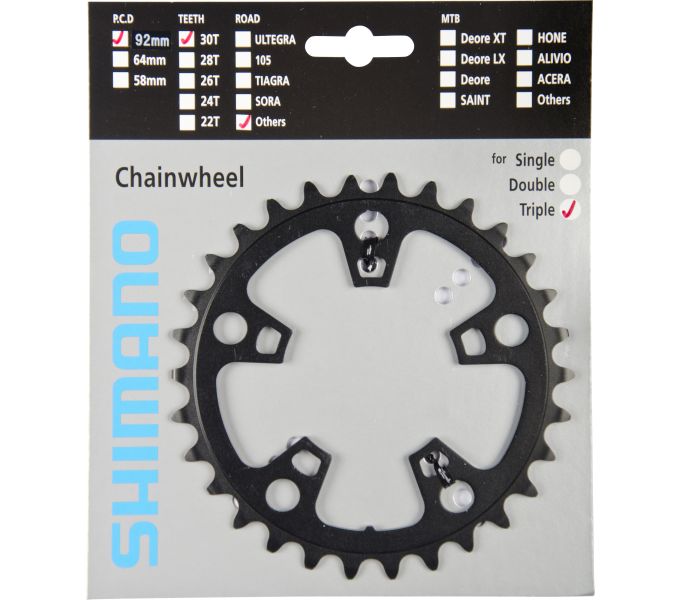 Kettenblatt SHIMANO Kettenblatt FC-R563 30 Zähne Schwarz