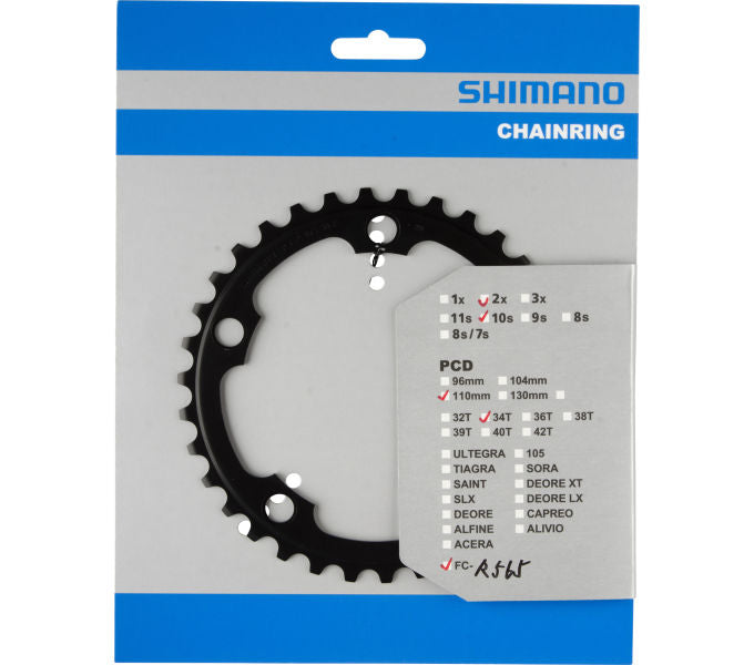 Kettenblatt SHIMANO Kettenblatt FC-R565 34 Zähne Schwarz