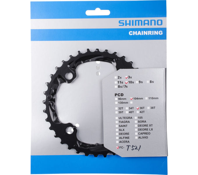 Kettenblatt SHIMANO Kettenblatt FC-T521 36 Zähne