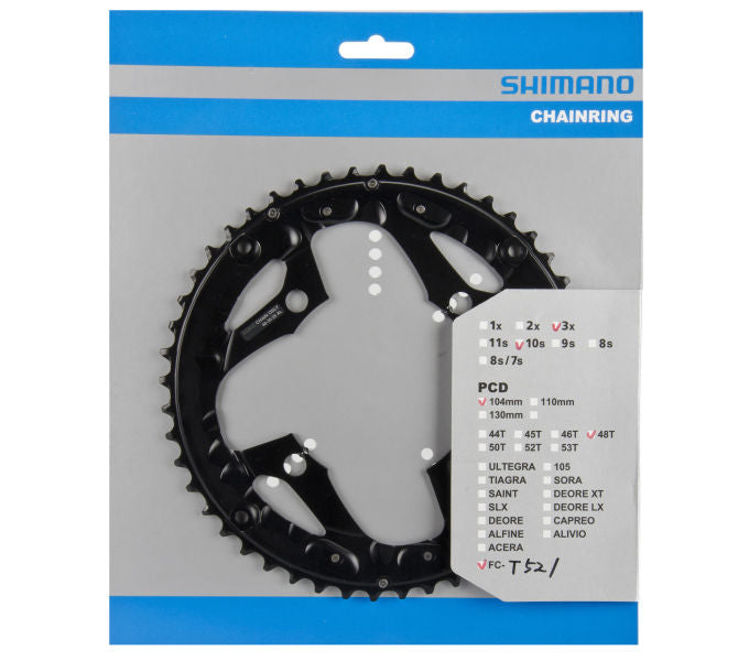 Kettenblatt SHIMANO Kettenblatt FC-T521 48 Zähne