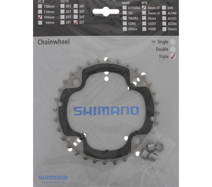 Kettenblatt SHIMANO Kettenblatt FC-T551 32 Zähne (AE) inkl Schrauben